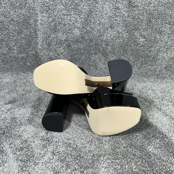 Sam Edelman Kori Women’s Size 7 Black Patent Leather Platform Strappy Heels New - Picture 11 of 14